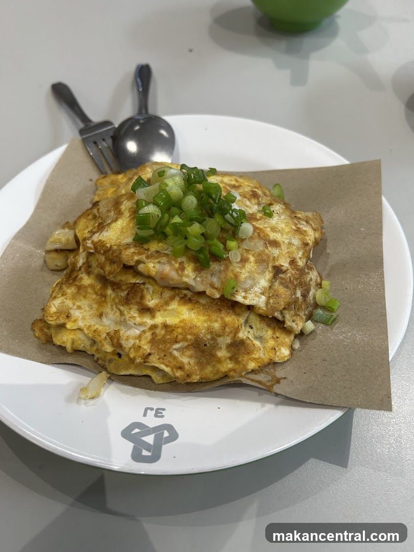 Omelette with Scallions