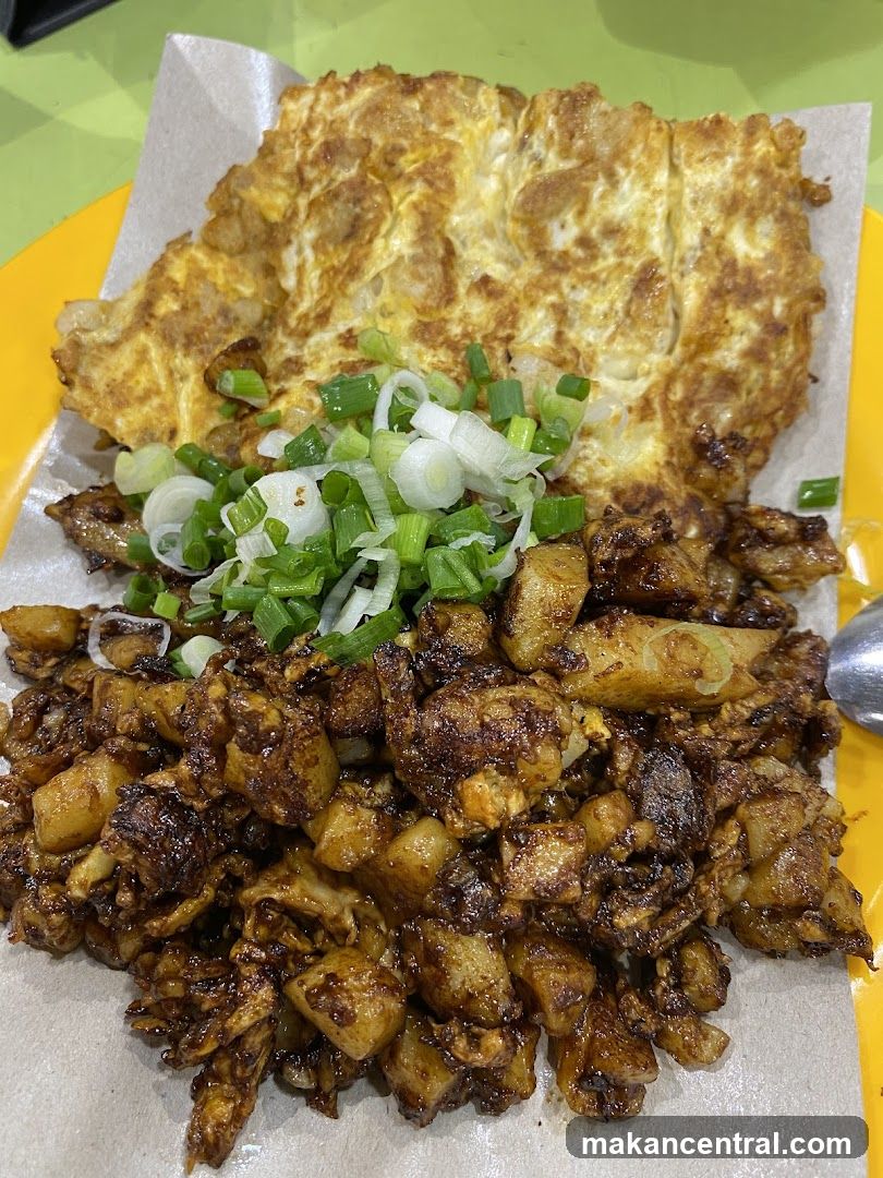Fried Carrot Cake with Egg