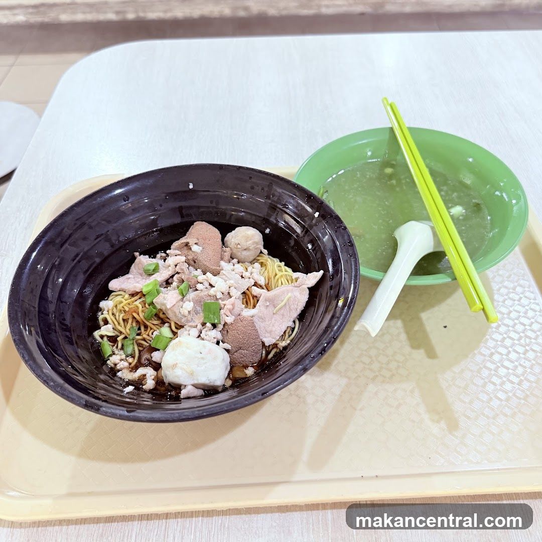 Noodles with Meat and Soup