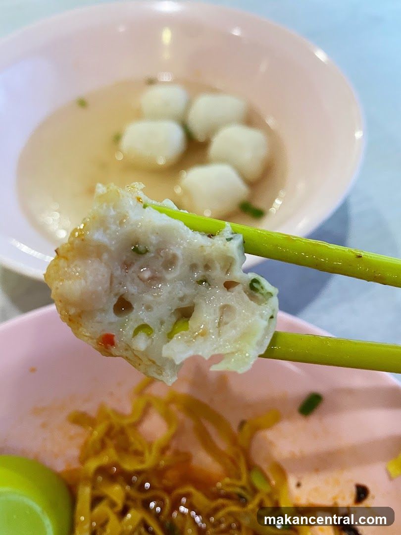 Fish balls and noodles