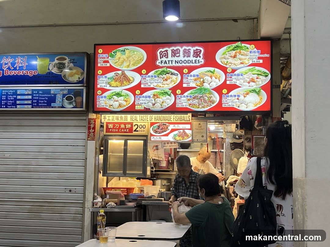 Fatt Noodles Stall