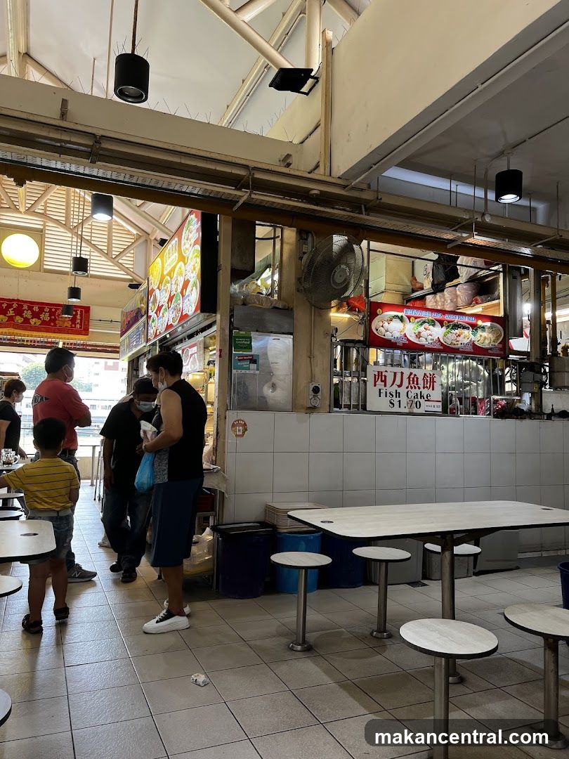 Food Stall with Seating Area