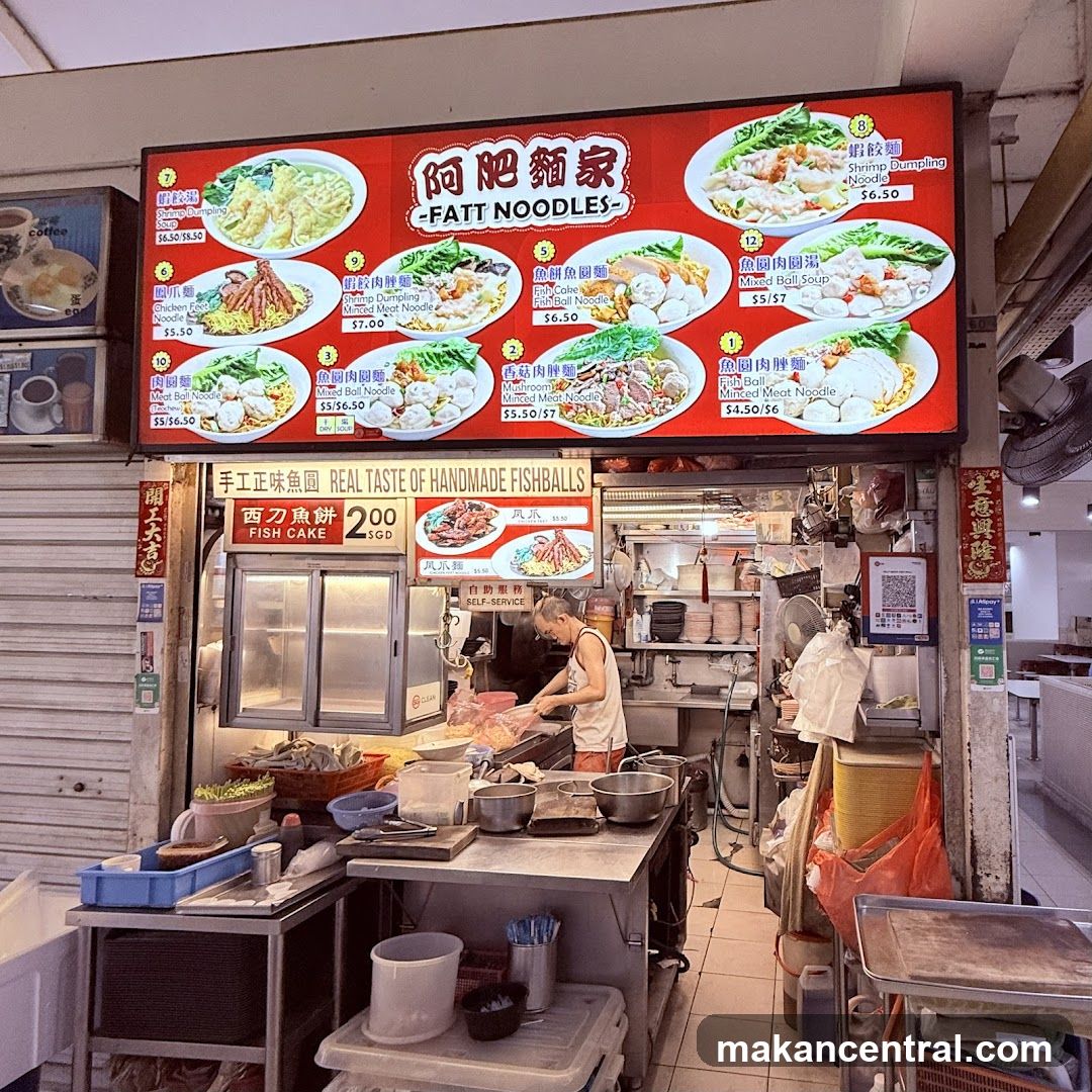 Fatt Noodles Stall