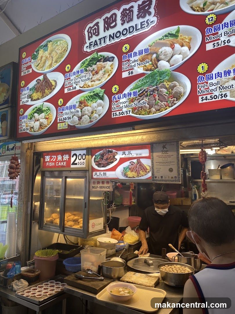 Fatt Noodles Stall