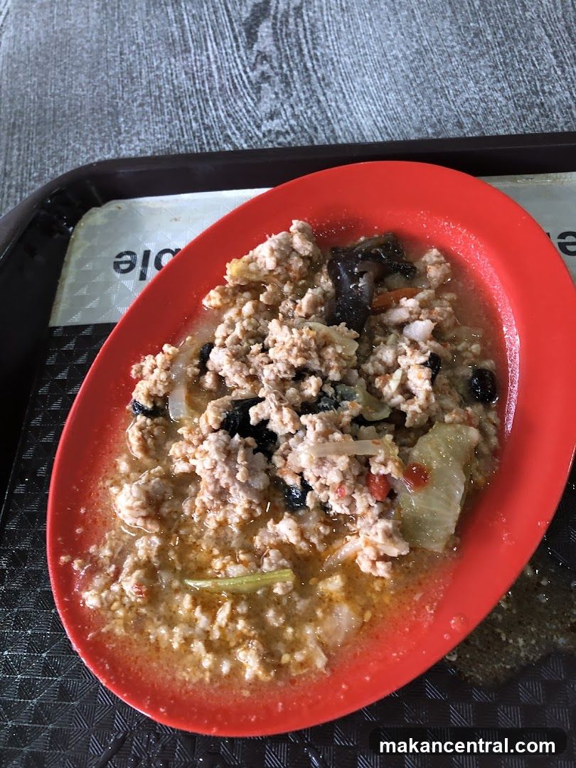 Minced Pork with Vegetables