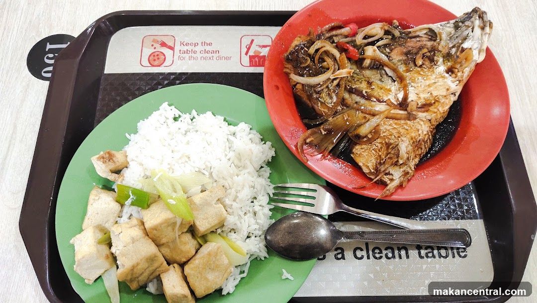 Fish and Tofu with Rice