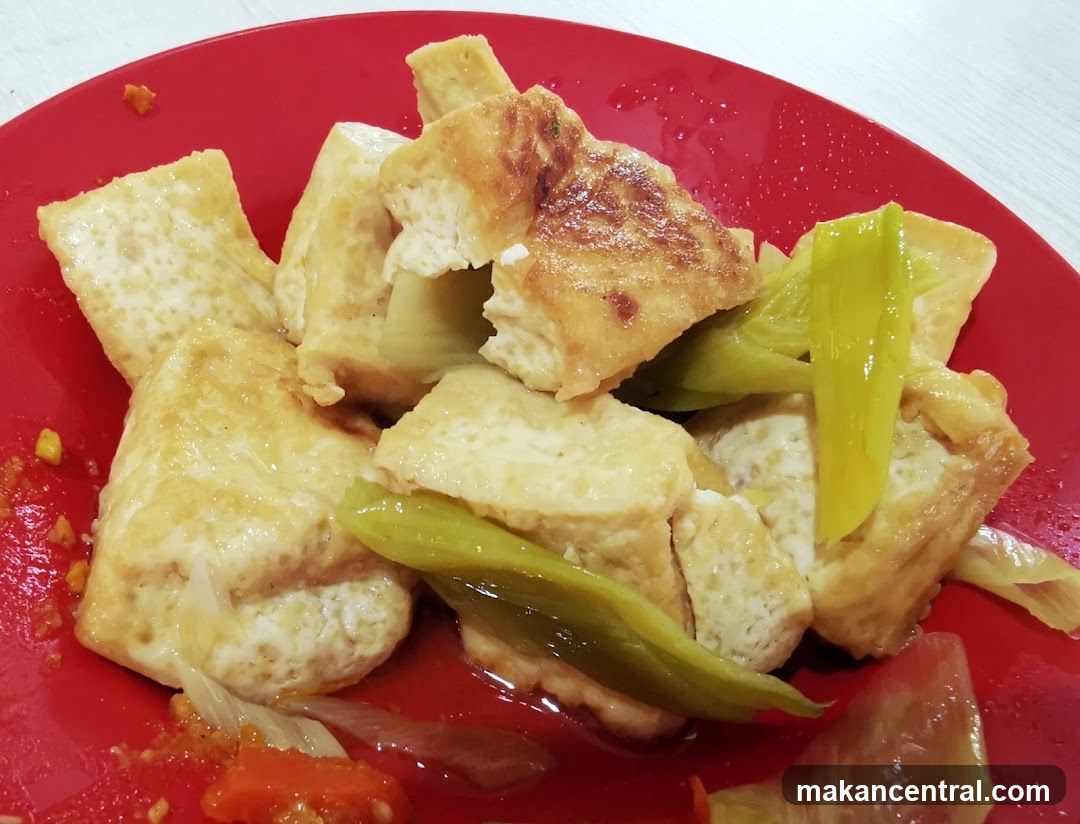 Fried Tofu with Vegetables
