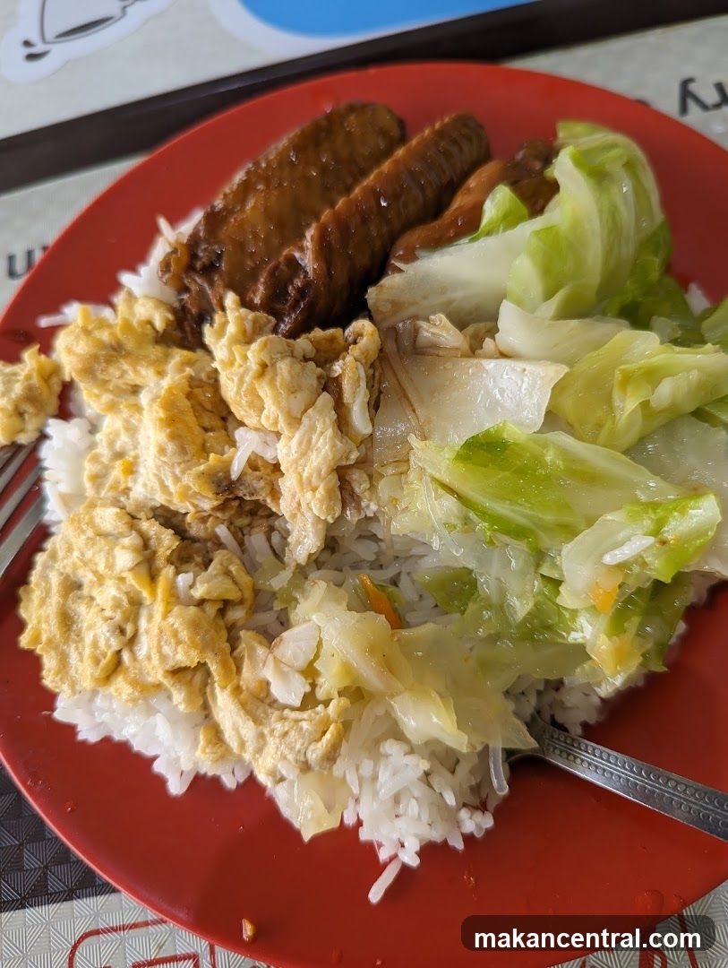 Chicken Wings with Rice