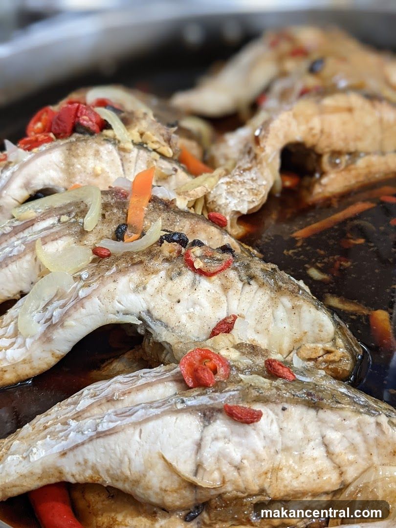 Steamed Fish with Garnish