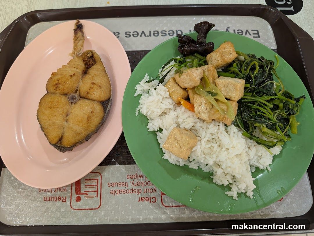 Canteen Tray with Food