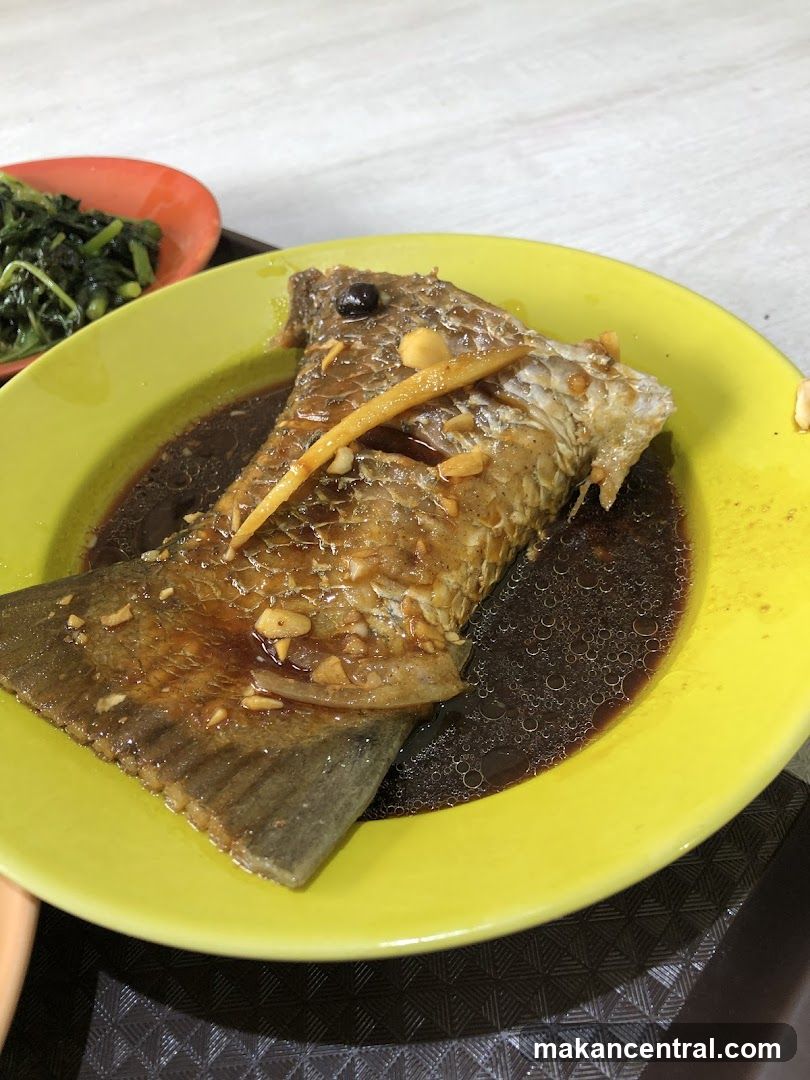Steamed Fish with Sauce