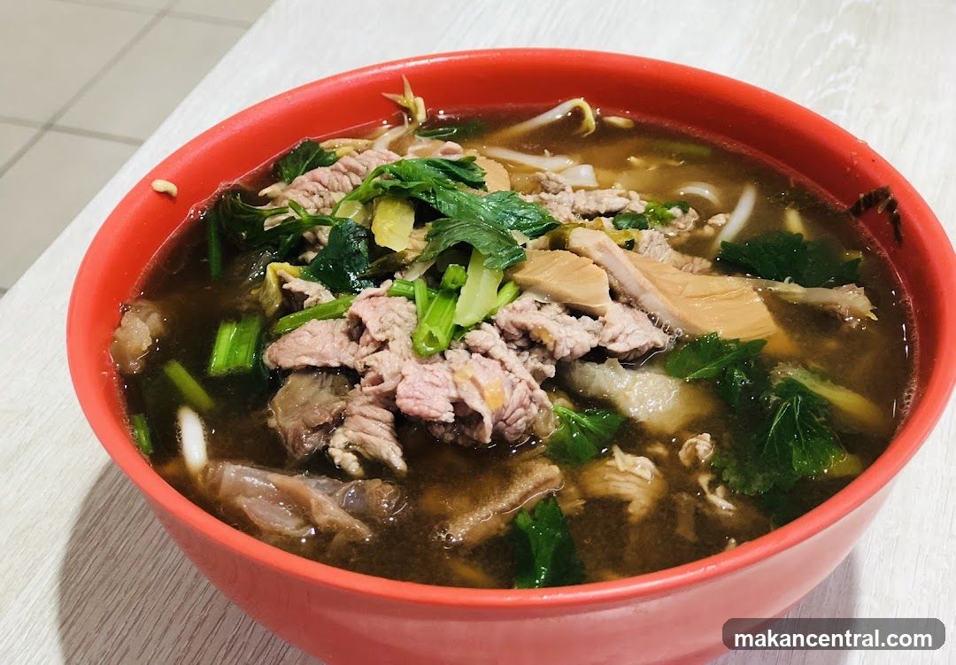 Beef noodle soup