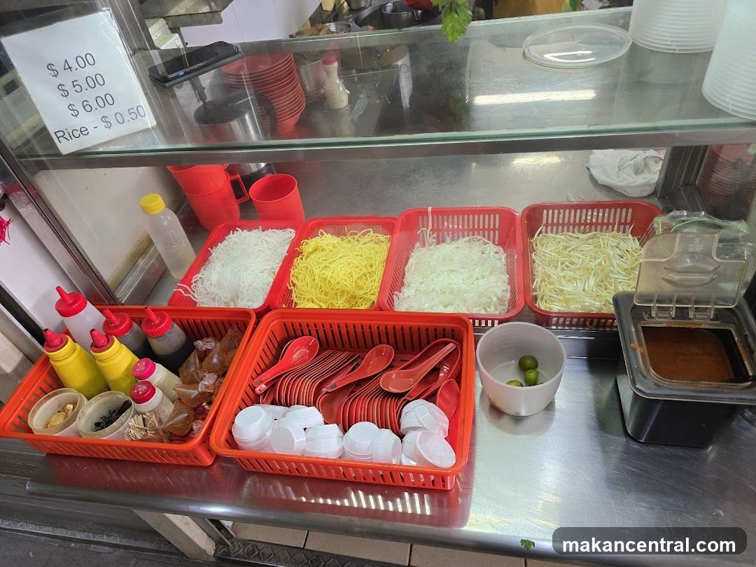 Food Stall Preparation Area
