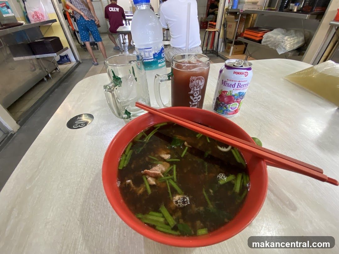 Table with Food and Drinks