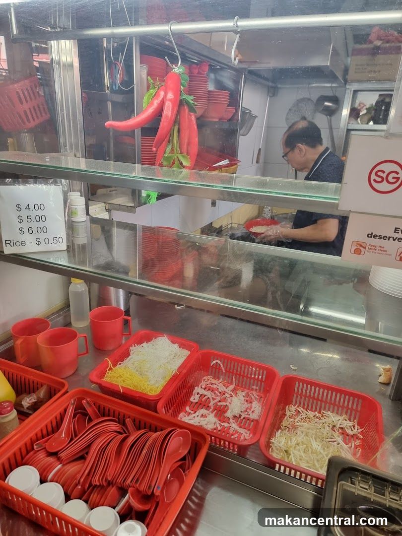 Food Stall Preparation Area