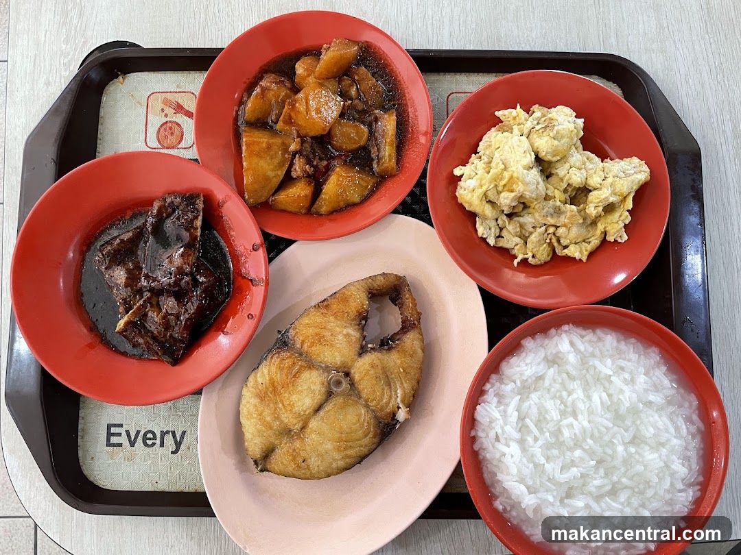 Meal with Fish and Rice