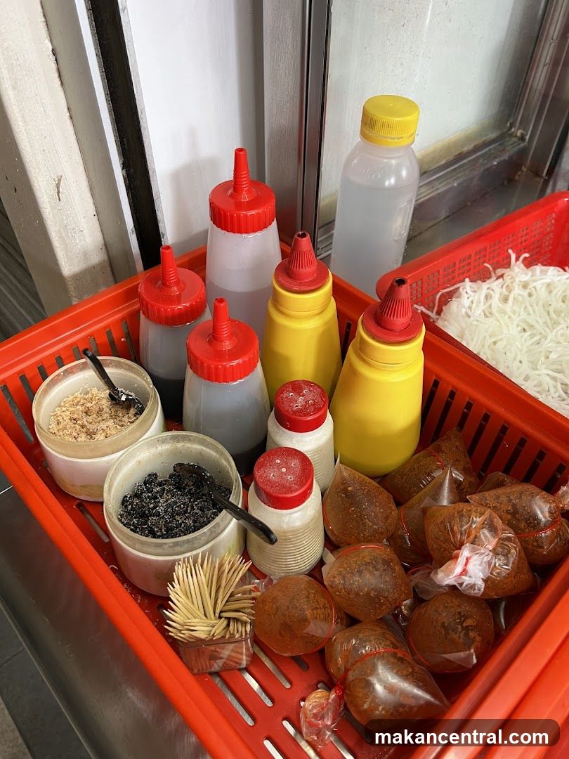 Condiments and Noodles