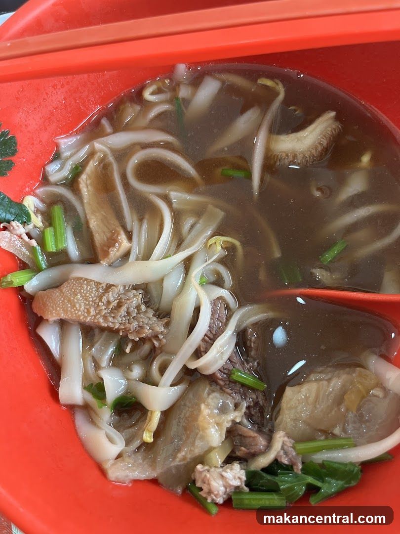 Beef noodle soup