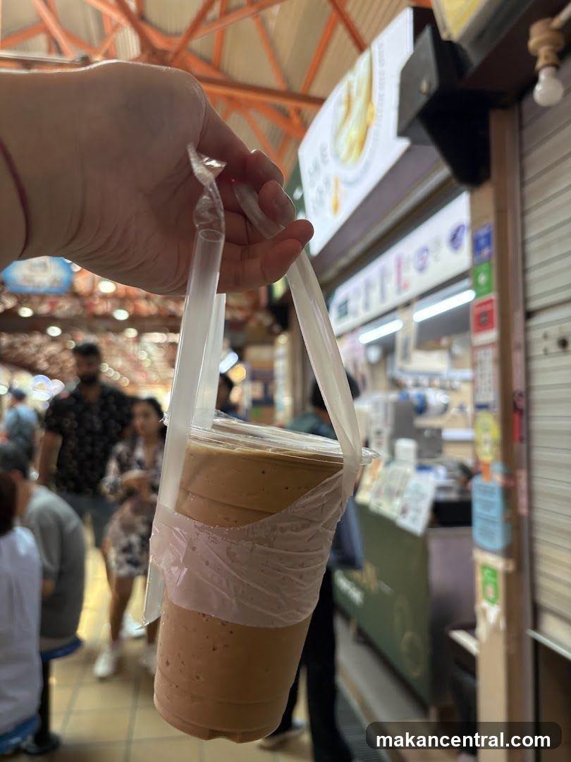 Beverage in a plastic cup