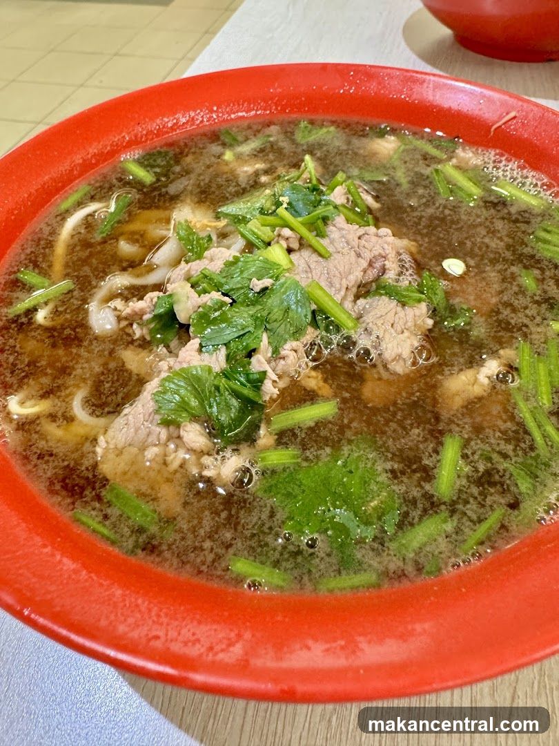 Beef noodle soup