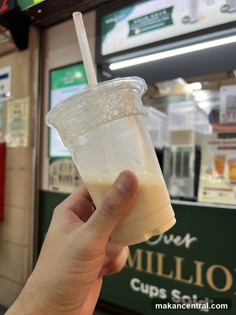 Beverage Cup with Straw