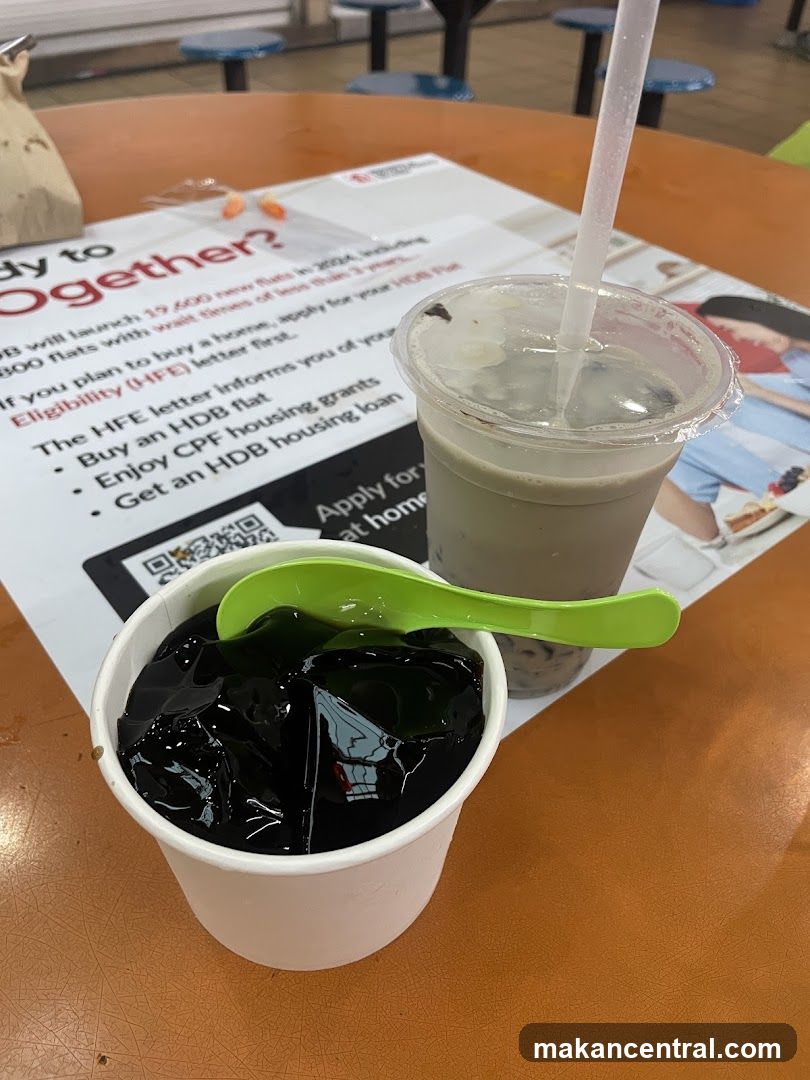 Grass Jelly and Drink