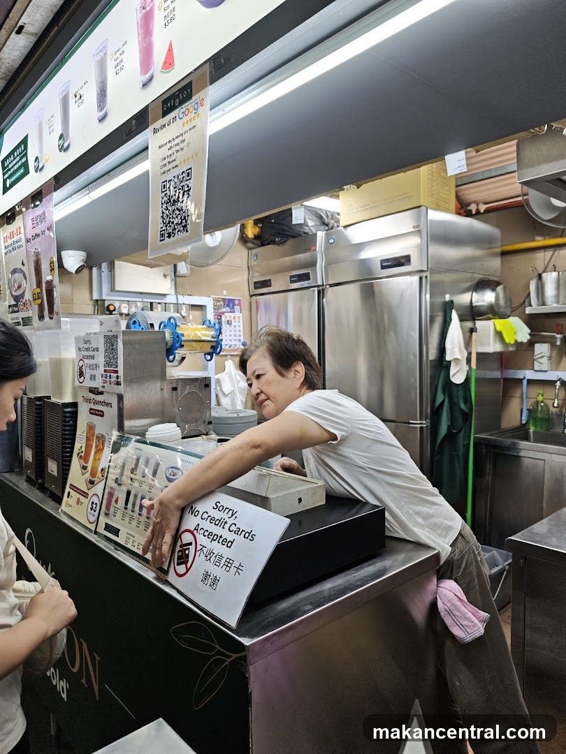 Beverage Stall Counter