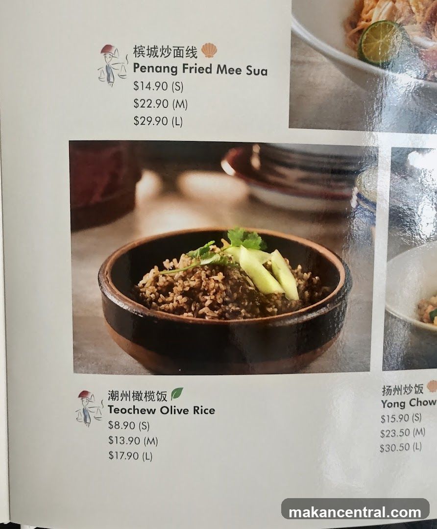 Menu Items