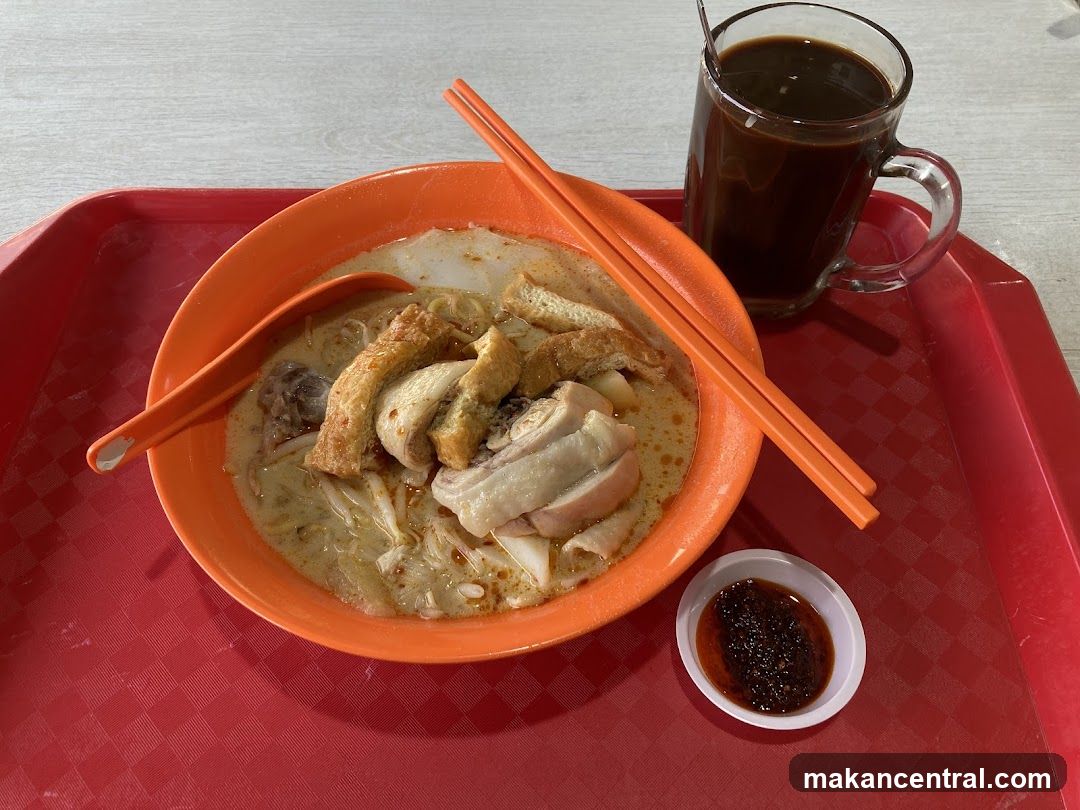 Curry Noodles with Coffee