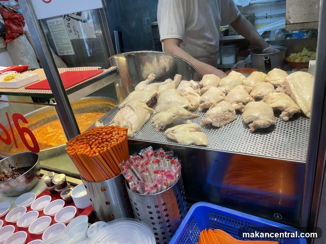 Raw Chicken Display