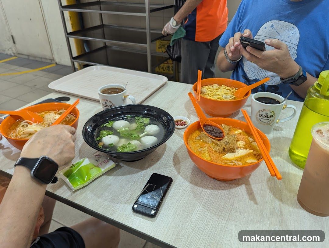 Food and Drinks on Table