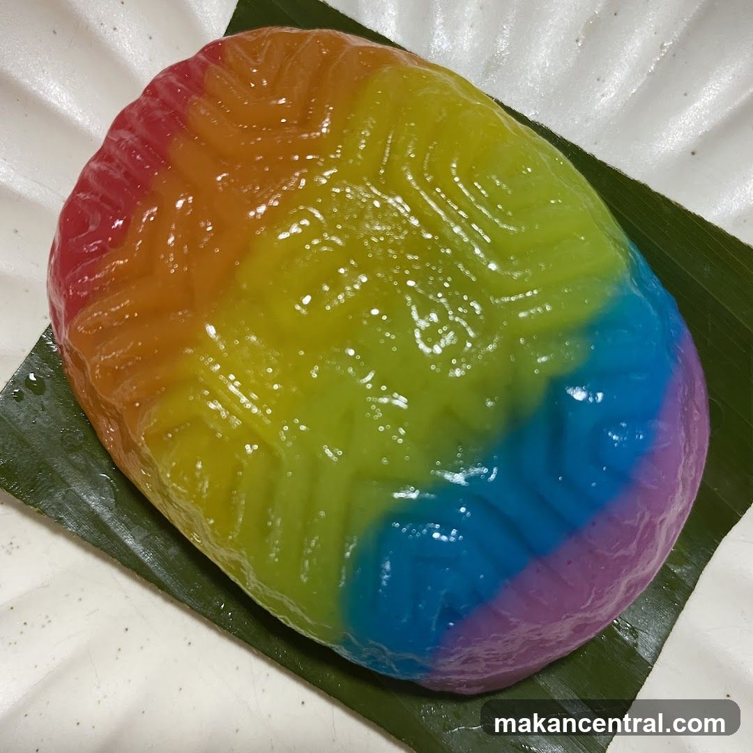 Rainbow Jelly Dessert