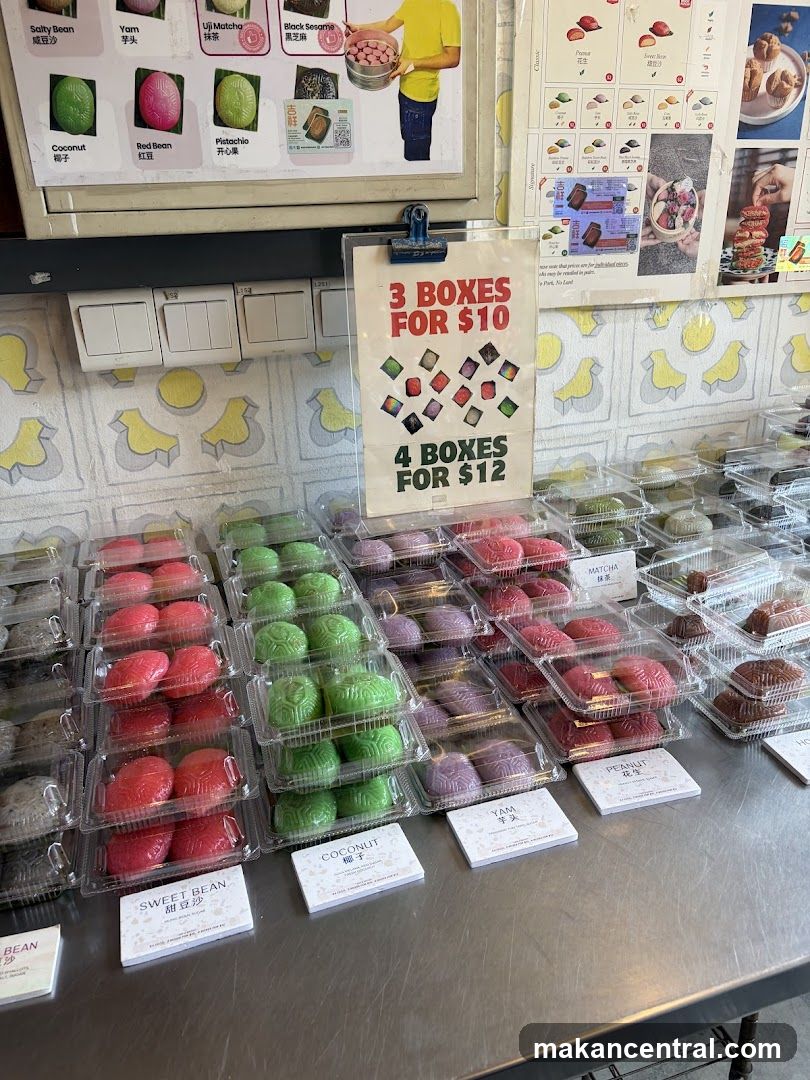 Dessert Display with Pricing