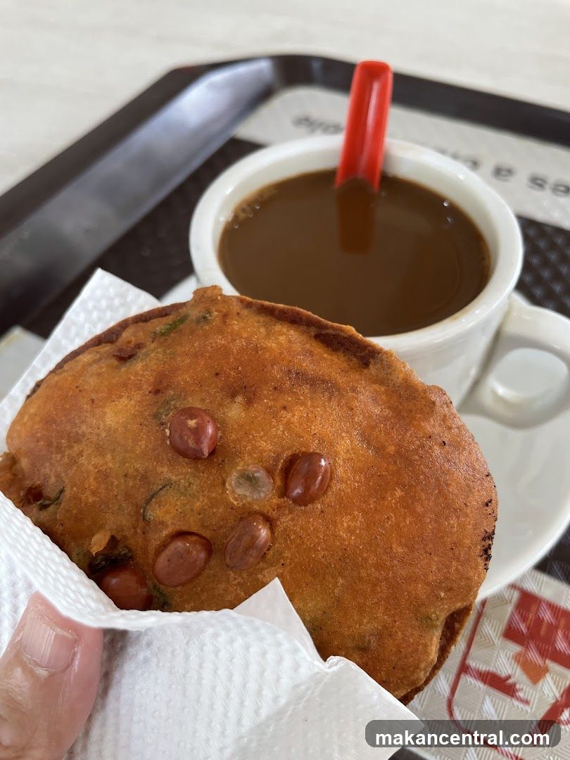 Coffee and Fried Snack