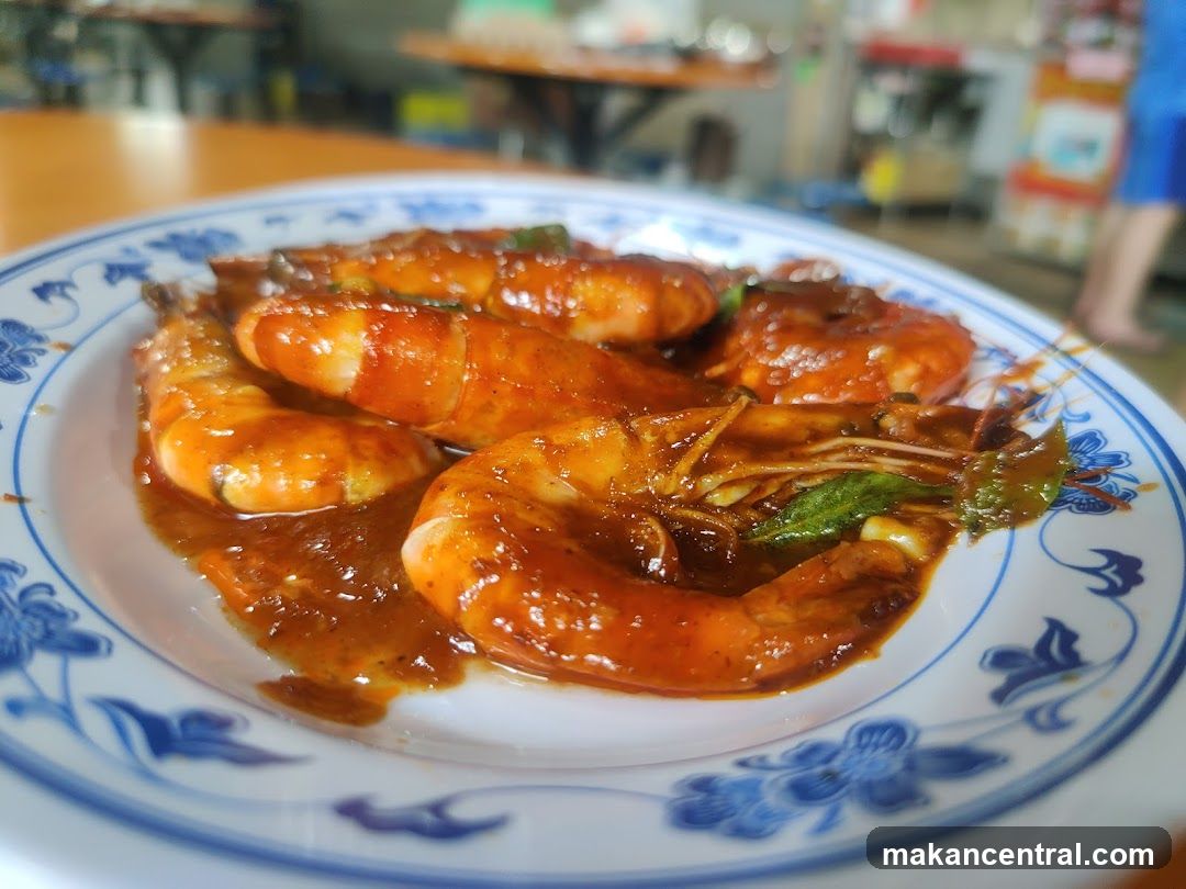 Prawns in Sauce