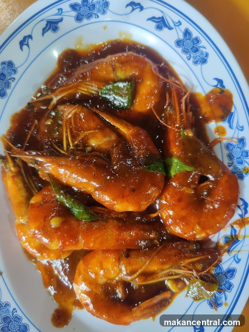 Prawns in Sauce