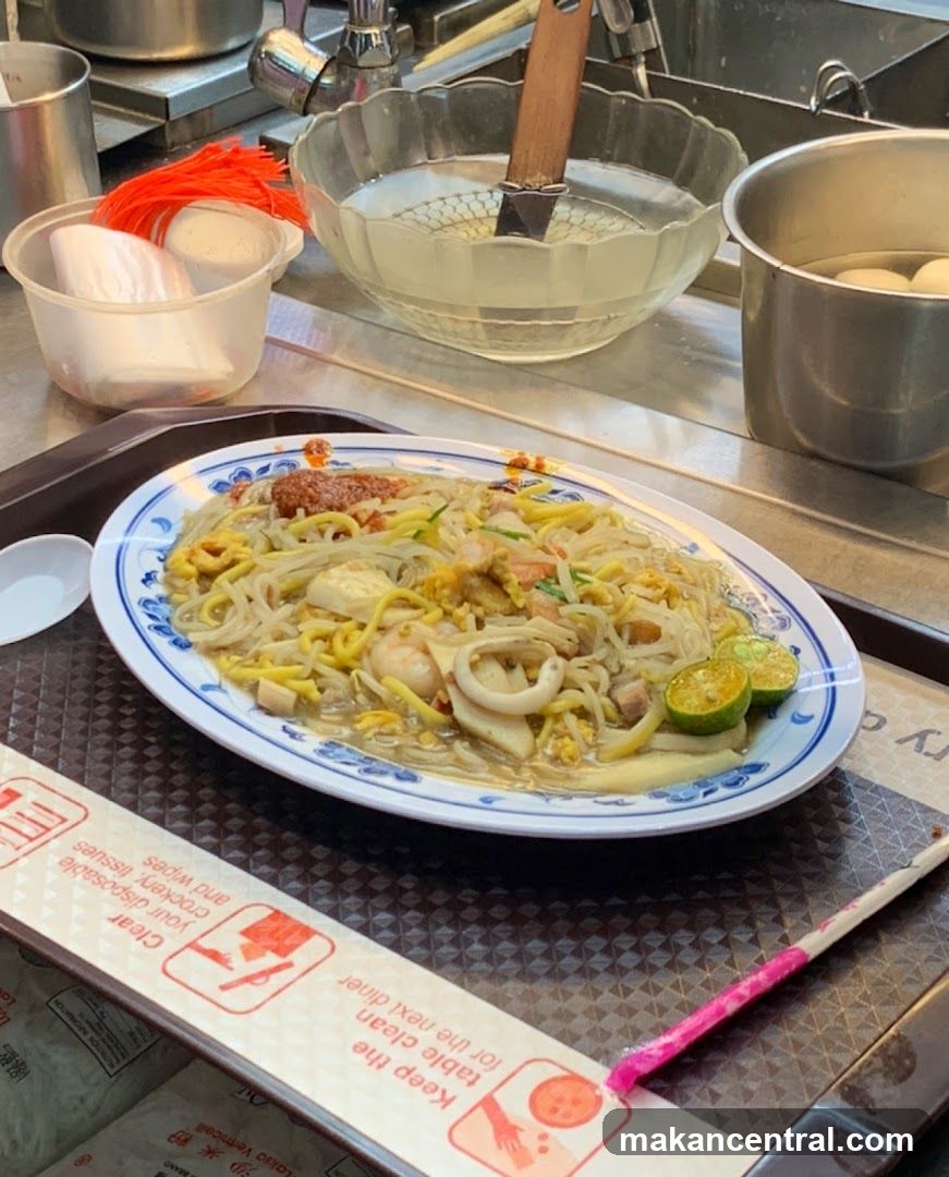 Noodles with Seafood