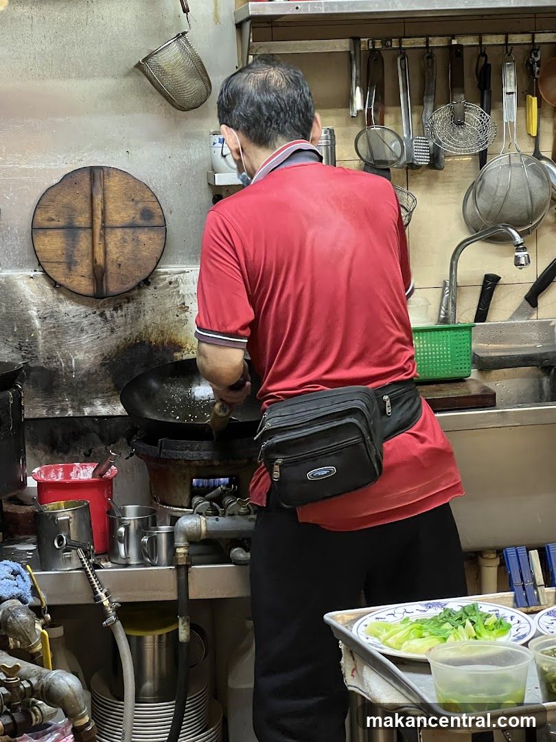 Chef cooking in a kitchen