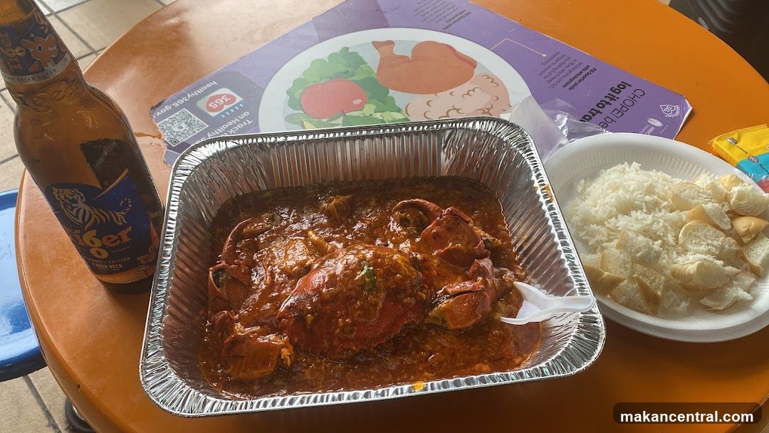 Crab with Rice and Beer
