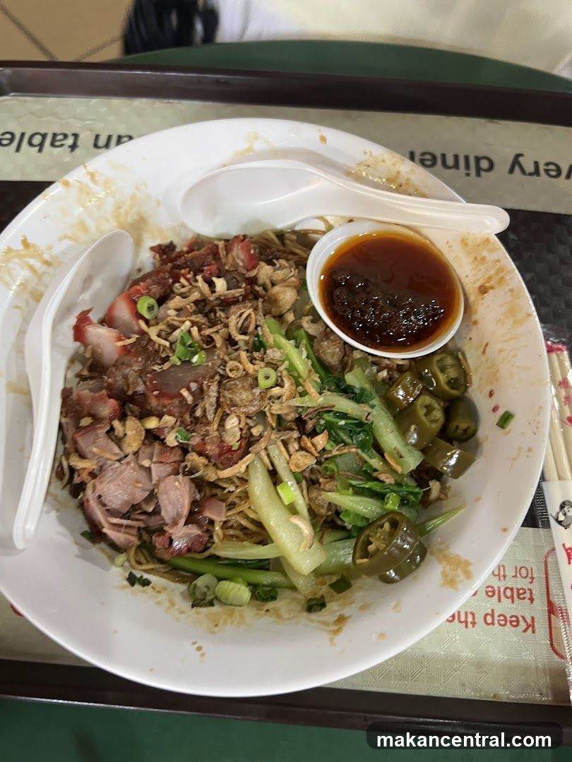 Noodles with Char Siu and Vegetables