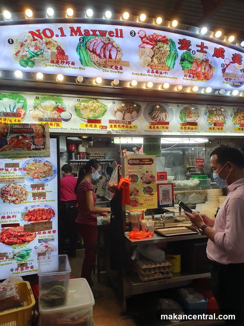 Hawker Stall Menu