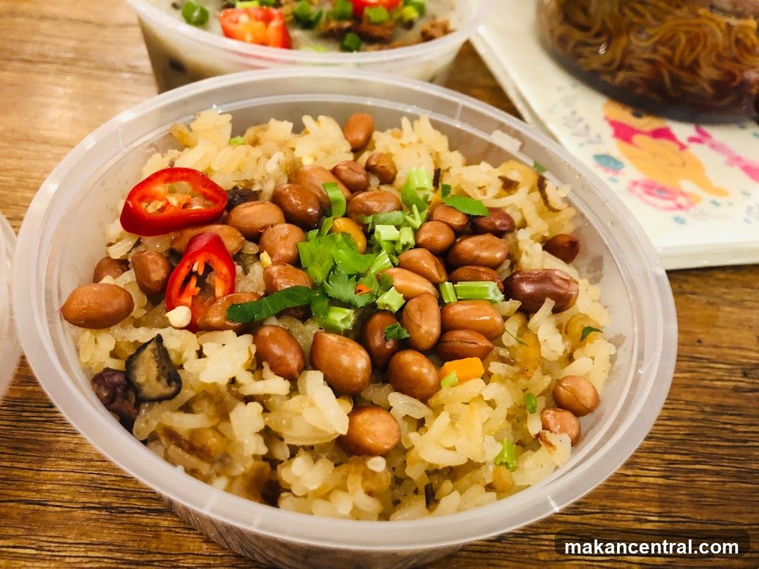 Rice with Peanuts and Chili