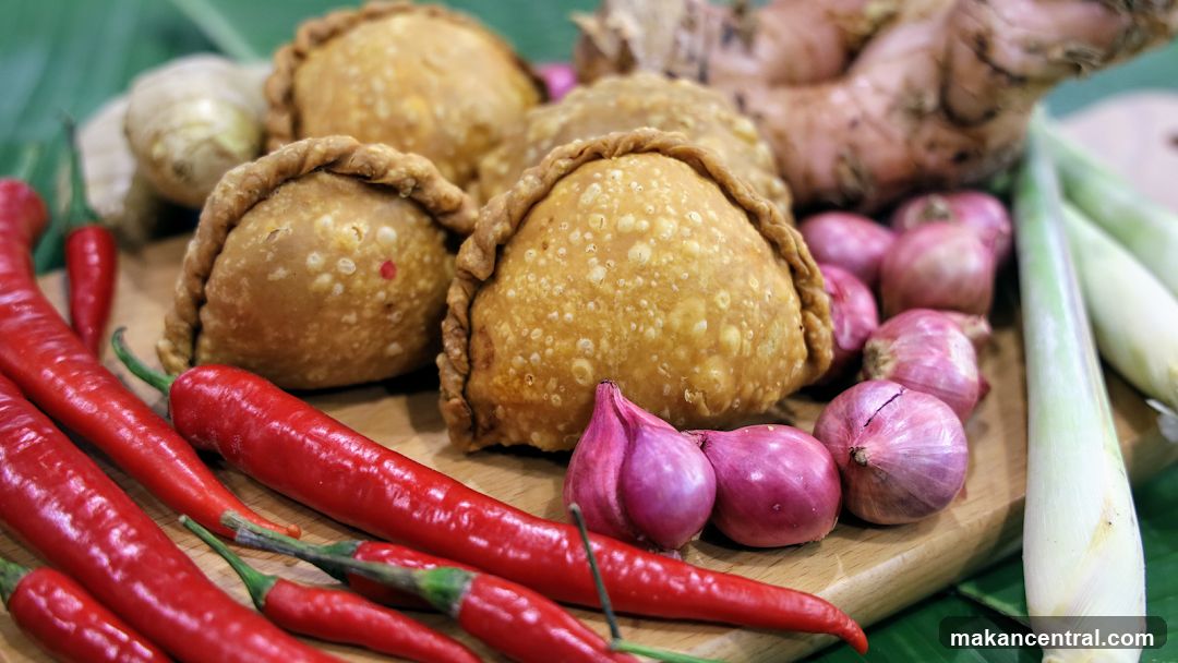 Curry Puffs and Ingredients