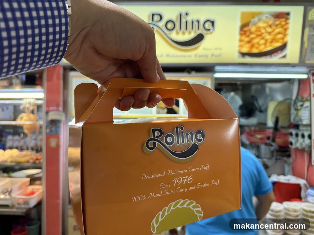 Rolina Curry Puff Takeaway Box