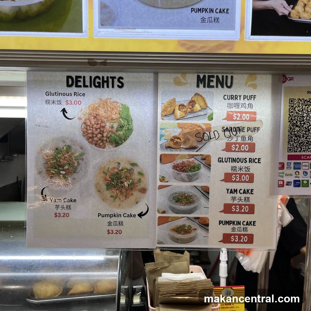Delights and Menu