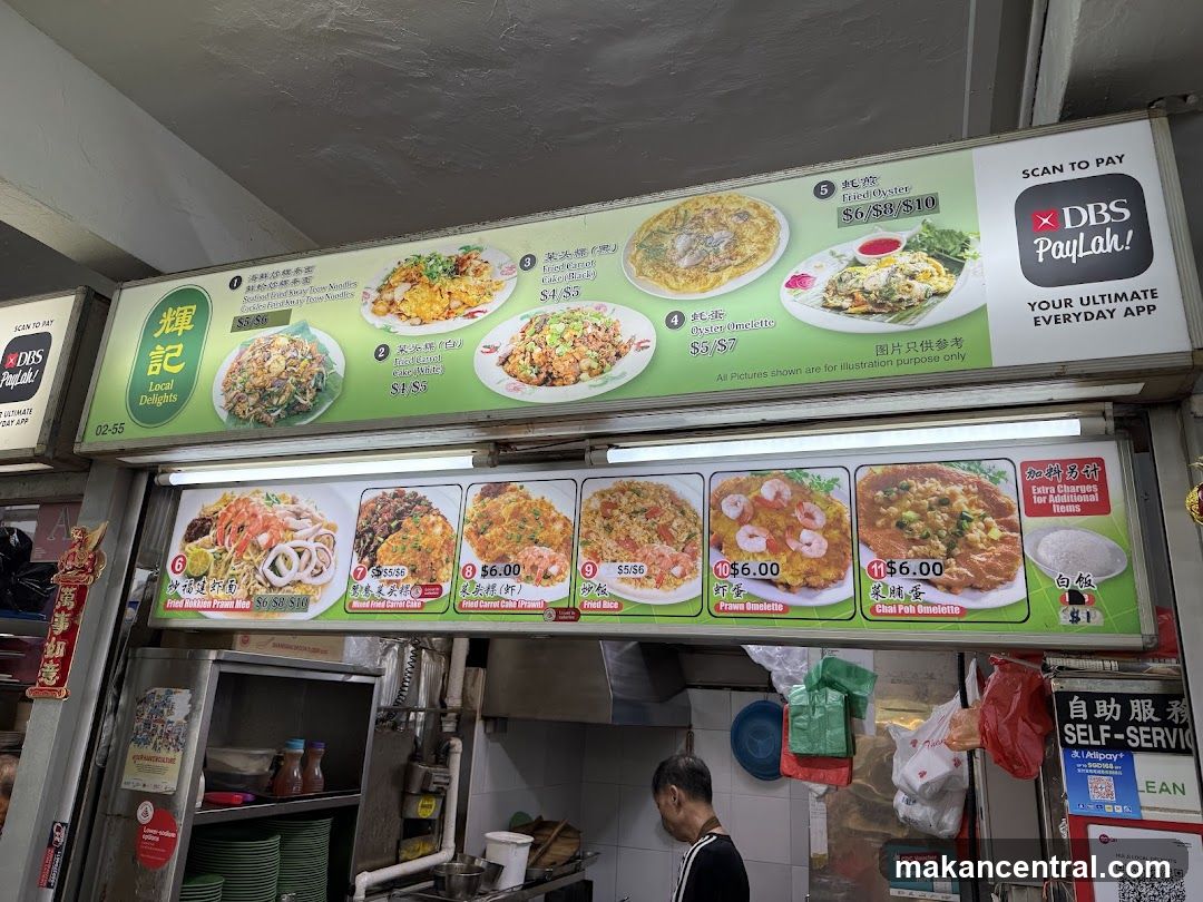 Local Delights Menu