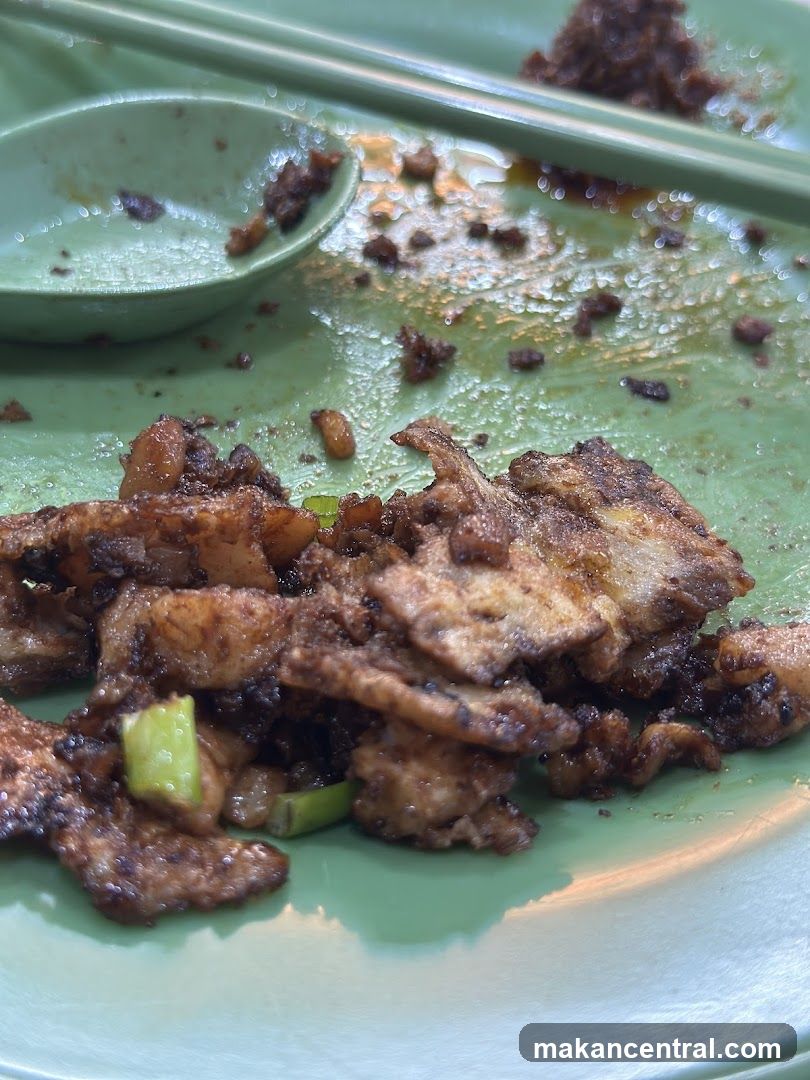 Fried Pork Belly with Scallions
