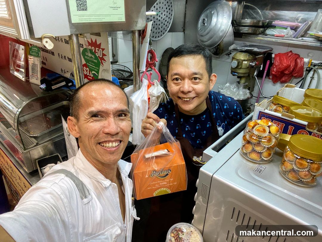Two Men with Pastries