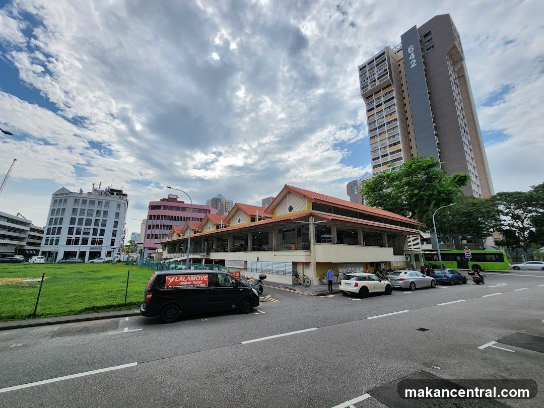 Street View with Buildings and Vehicles