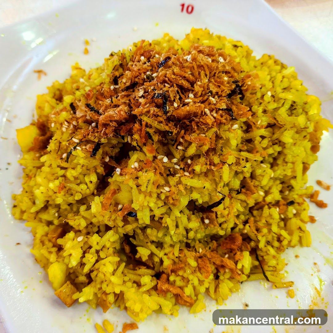 Yellow Rice Dish